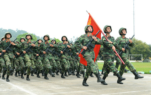 Sẵn sàng cho ngày duyệt binh mừng chiến thắng Điện Biên Phủ