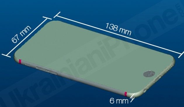 iPhone 6 chỉ mỏng 6mm