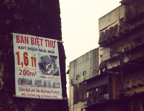 Chiêu quảng cáo lừa làm loạn giá chung cư