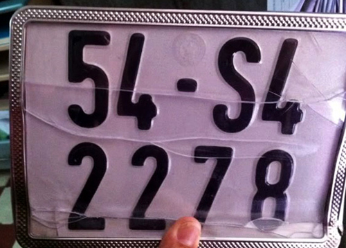 Cách luận biển số đẹp của dân chơi xe