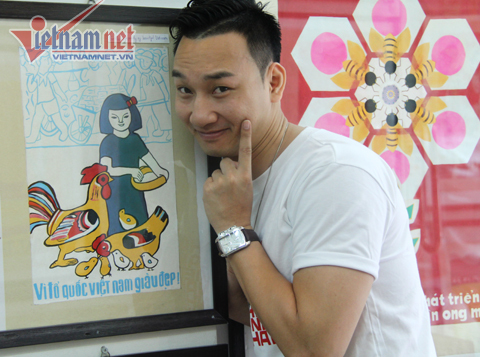 MC Thành Trung lần đầu làm người mẫu