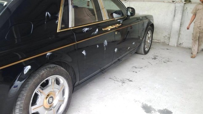 Rolls Royce, Phantom, rồng, mạ vàng, đại gia, Quảng Ninh