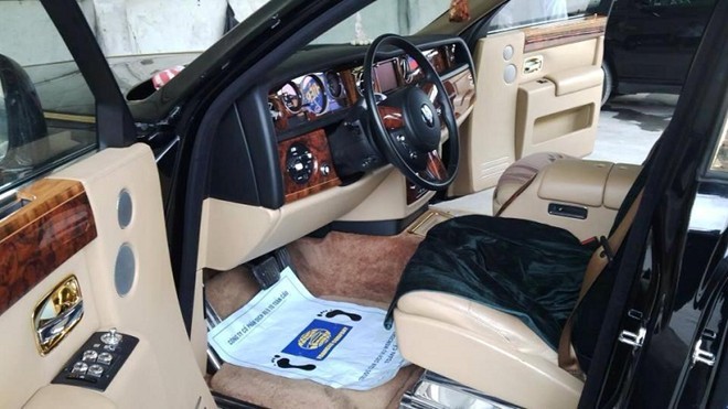 Rolls Royce, Phantom, rồng, mạ vàng, đại gia, Quảng Ninh