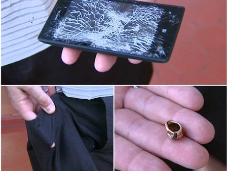 Lumia 520 đỡ đạn cứu chủ nhân trong vụ cướp