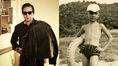 Ảnh thời cởi trần quần đùi của Elvis Phương