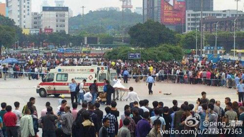 Đâm chém kinh hoàng tại nhà ga Trung Quốc