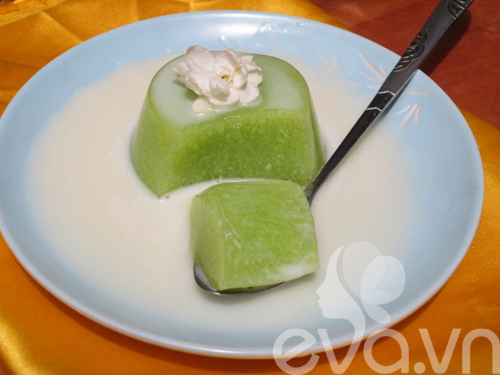 Thạch quả bơ ngon mát ngày hè