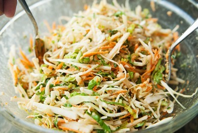 Mát giòn món nộm củ đậu