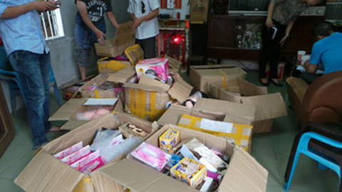 Kho sextoy, thuốc kích dục trong căn nhà ở TP HCM