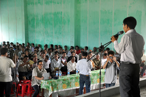 Ngư dân Lý Sơn mít tinh phản đối Trung Quốc