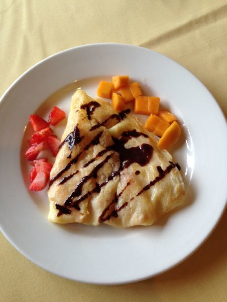 Đầu bếp Mỹ trổ tài với hàng chục loại bánh crepe thơm ngon