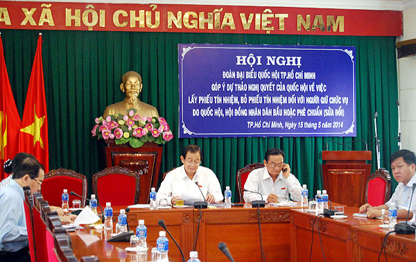 Nếu 2 mức tín nhiệm, nhiều cán bộ bị bỏ phiếu