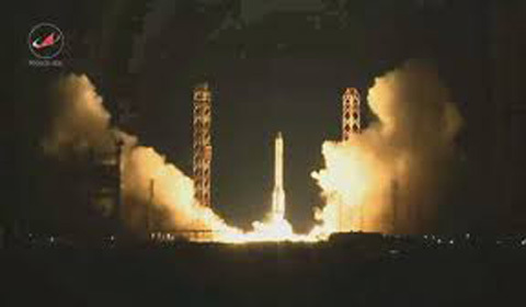 Tên lửa Nga rơi ngay sau khi rời bệ phóng