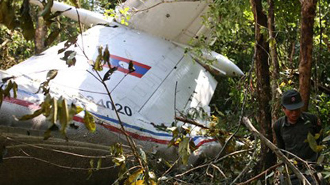 17 người trên máy bay Lào thương vong