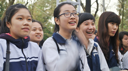 Đăng ký thi đại học: Tăng giảm không quy luật
