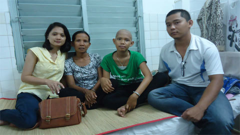 Em gái ung thư ước mơ trở thành cô giáo dạy lý