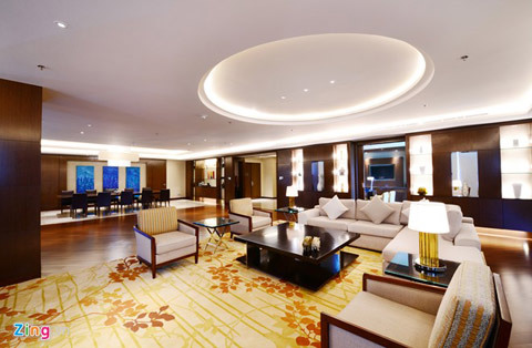 Những phòng ngủ tổng thống siêu sang ở Hà Nội