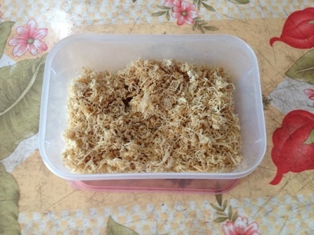 Công xưởng sản xuất ruốc từ bã sắn dây