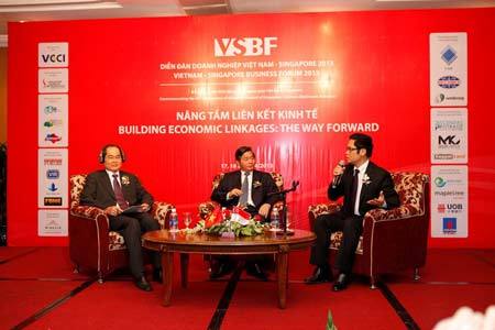 Tăng cường hợp tác, đầu tư DN Việt Nam - Singapore