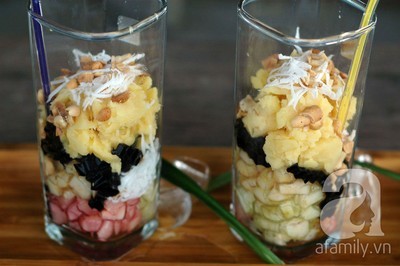 Đánh tan nắng hè với chè sương sa hạt lựu