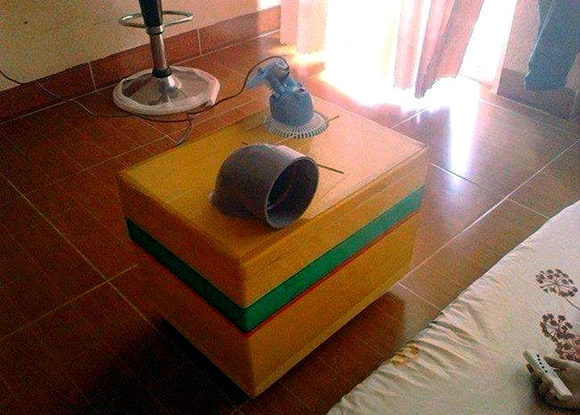 Độc chiêu chế điều hòa 200 ngàn của dân nghèo