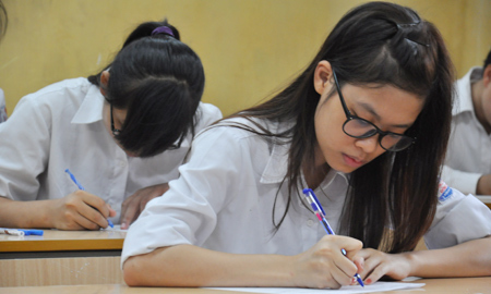 Đề thi không khó