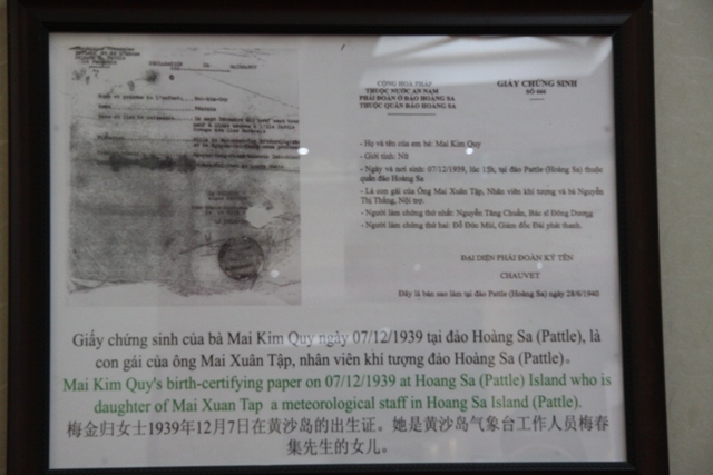Mang chứng cứ chủ quyền Hoàng Sa 