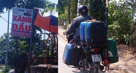 Hốt bạc nghề 'tái chế dầu nhớt' ở Hà Nội