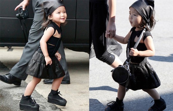 4 nhóc tỳ khiến các tín đồ thời trang 'điêu đứng'