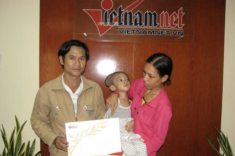 Hơn 30 triệu đồng đến với bé Nguyễn Thanh Hào