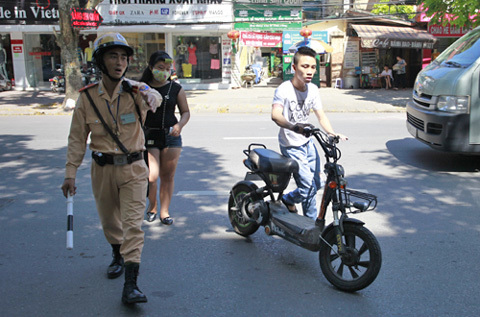 Hà Nội: Chưa có xe máy điện nào được đăng ký