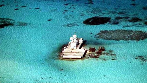 TQ xâm lấn thêm 2 bãi đá ngầm thuộc Trường Sa