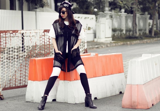 Đa phong cách với những chiếc blazer cộc tay