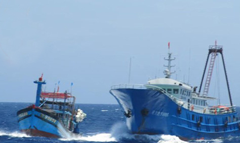 Tàu TQ tìm cách ngụy tạo chứng cứ vu cáo VN