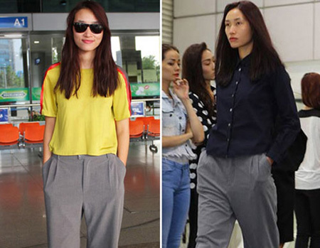 Lưu ý khi mặc quần lửng ống rộng