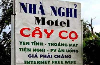 Tìm nhà nghỉ gì cũng được ở Sài Gòn.
