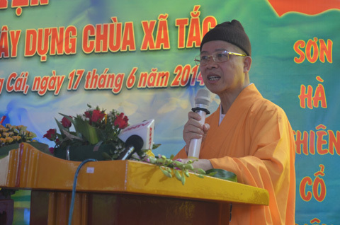 Khởi công xây dựng chùa Xã Tắc tại Móng Cái