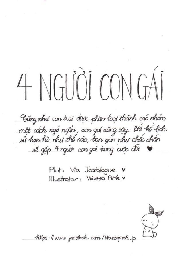 'Bốn người con gái bất kì đàn ông nào cũng hẹn hò'