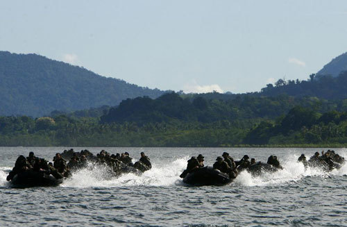 Hải quân Mỹ, Philippines tập trận ở Biển Đông