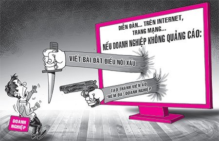 Diễn đàn 'đen' và những chiêu tống tiền, cướp cạn