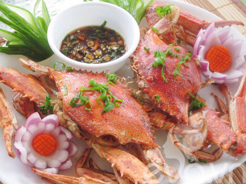 Ghẹ rang muối cuối tuần