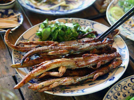 Về Phan Thiết thử thách vị giác với món dông cát