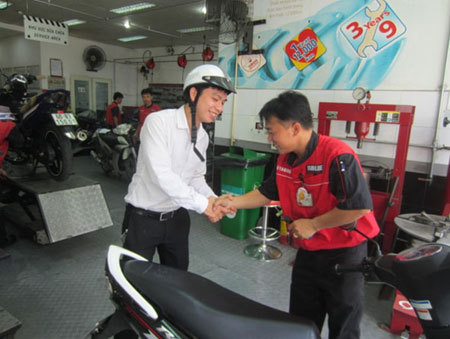 Gần 70% xe Yamaha thay xong công tắc đèn phanh