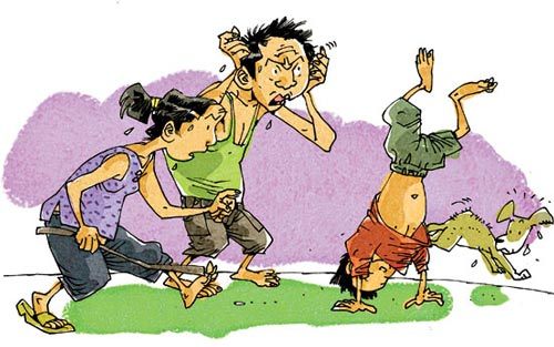 Hoang mang con trai thích... mặc váy!