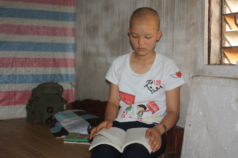 Thí sinh 7 năm mang bệnh lạ