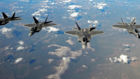 Mỹ điều 6 chiến đấu cơ tàng hình đến ĐNA 'dằn mặt' TQ