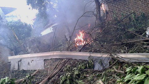 Chủ tịch nước thăm các chiến sỹ trong vụ rơi máy bay