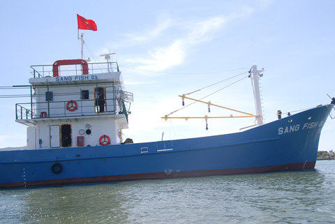 Tàu vỏ thép “khủng” của ngư dân Đà Nẵng