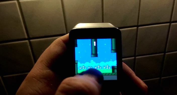 Gặp lại Flappy Bird trên đồng hồ thông minh