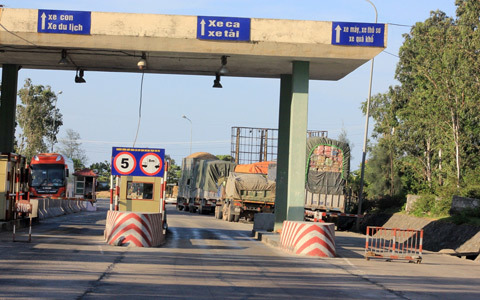 Tạm dừng thu phí tại hầm đường bộ Đèo Ngang
